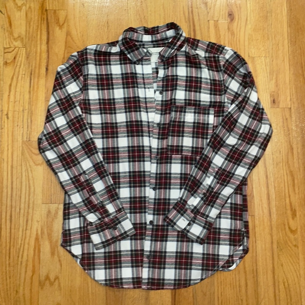 Abercrombie & Fitch Plaid Shirt Size Small NWT